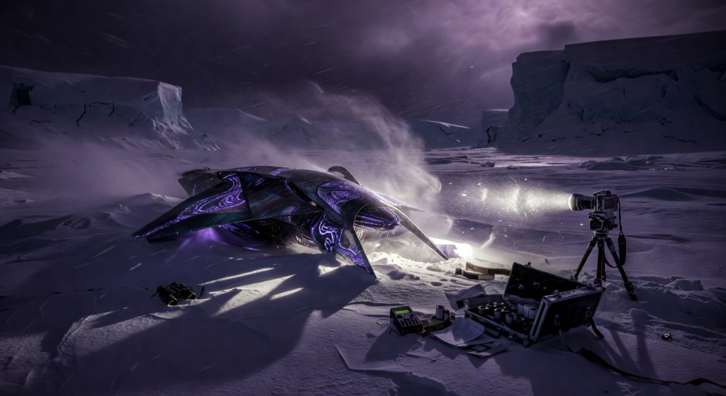 Aliens in Antarctica