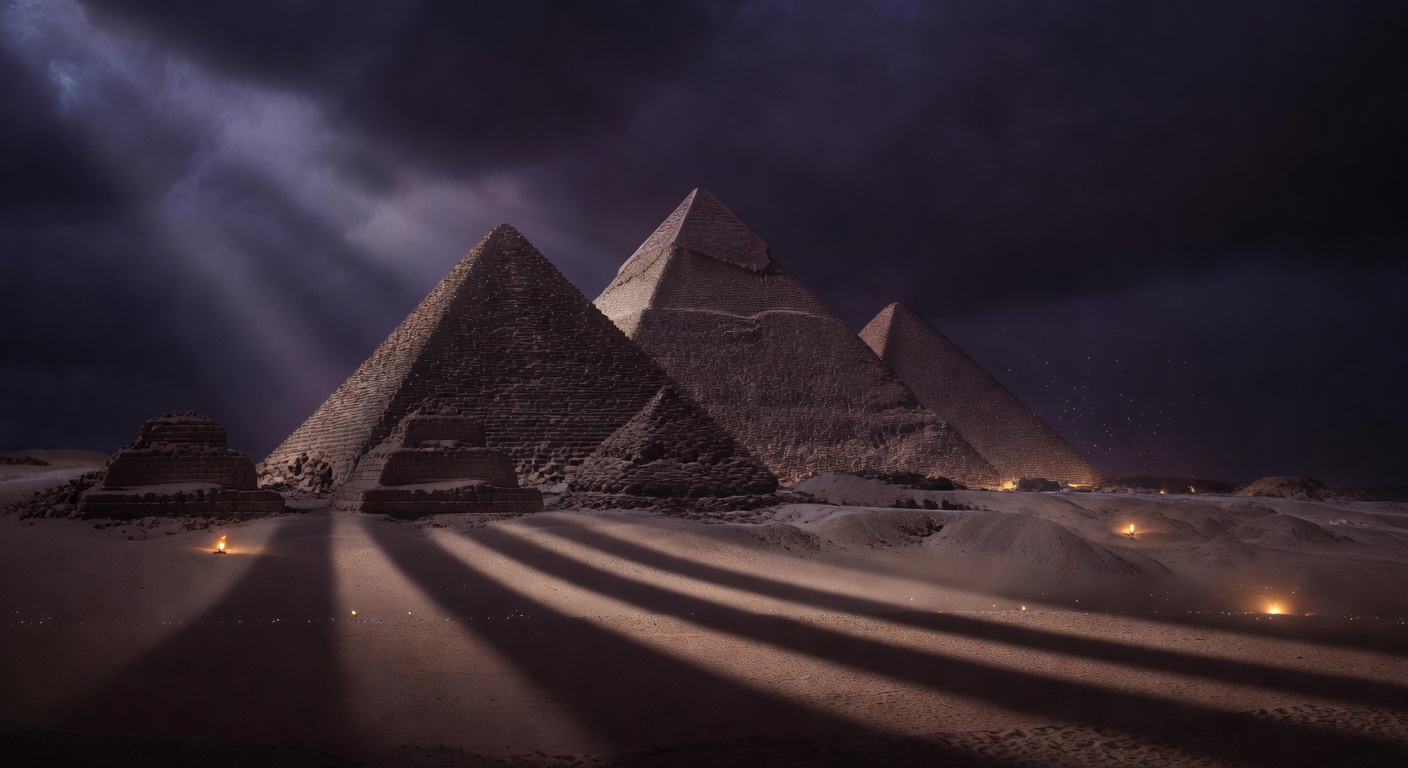 The Egypt Pyramids Mysterious Theory
