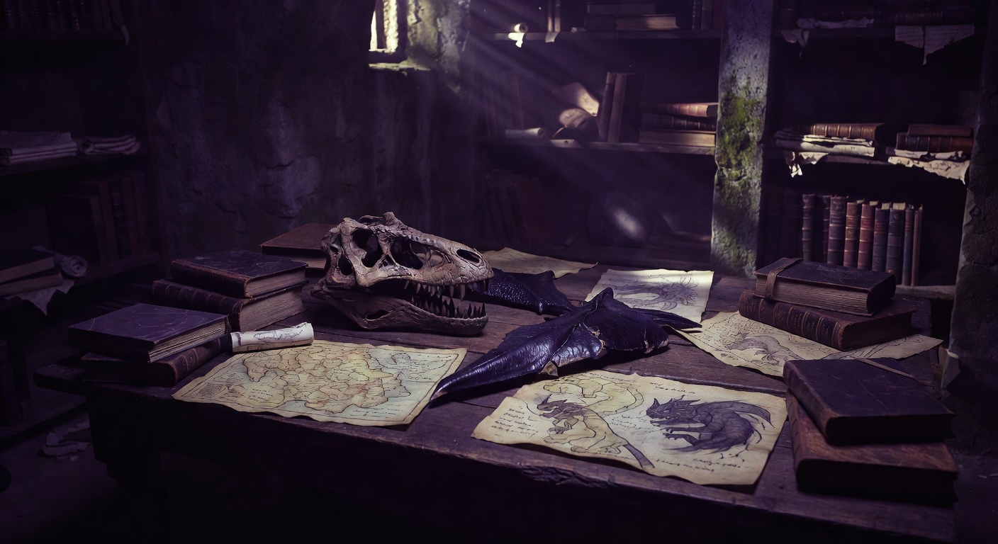 Were Dragons Real Dinosaurs?