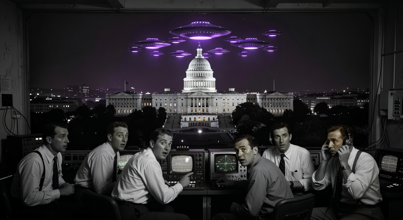 The 1952 Washington D.C. UFO Flap: When UFOs Buzzed the Nation's Capital