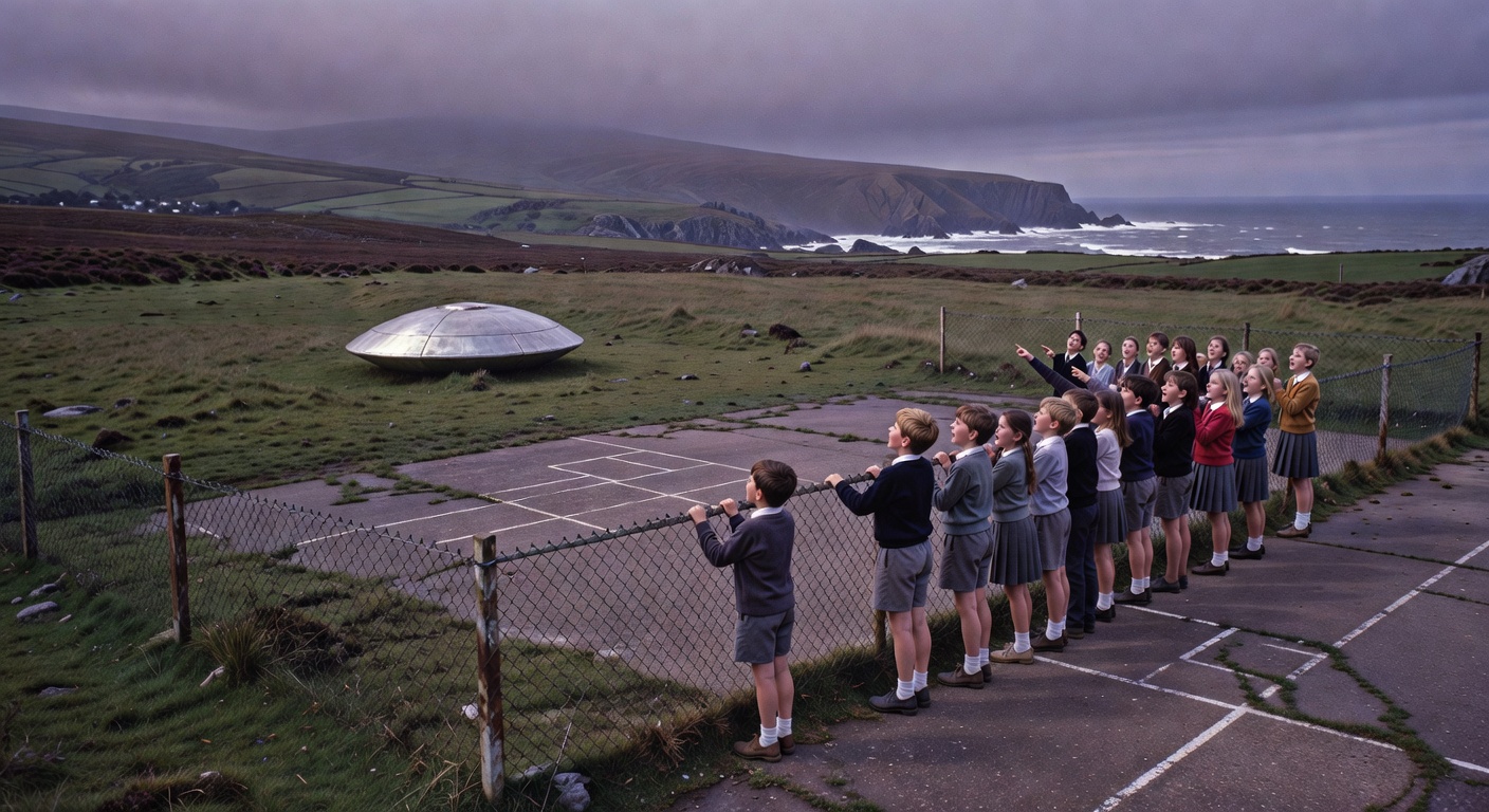 The Broad Haven School UFO Wave: The Welsh Children Who Terrified a Village in 1977