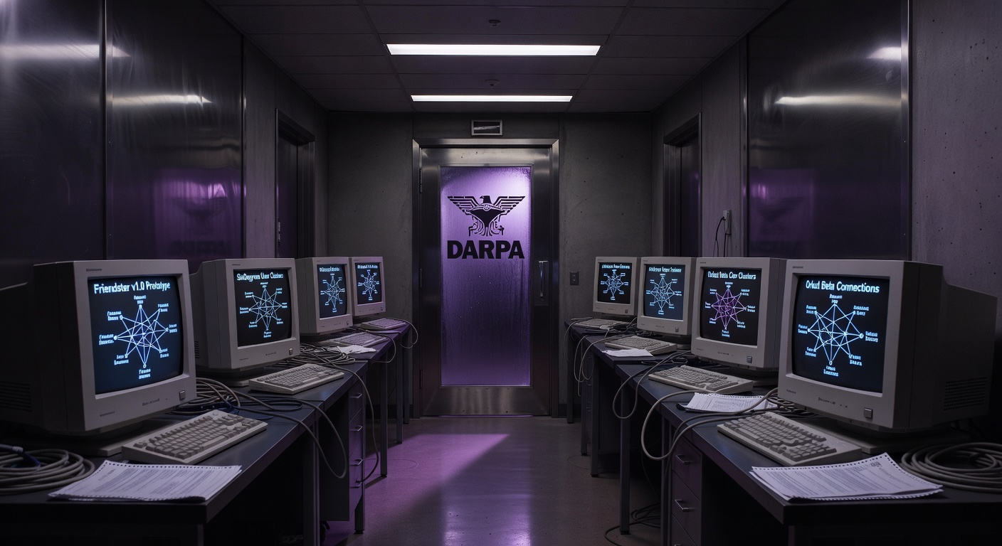 DARPA's LifeLog and the Suspicious Birth of Facebook