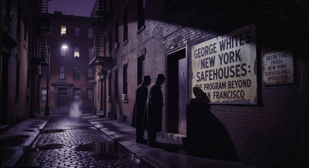 George White’s New York Safehouses: The Program Beyond San Francisco