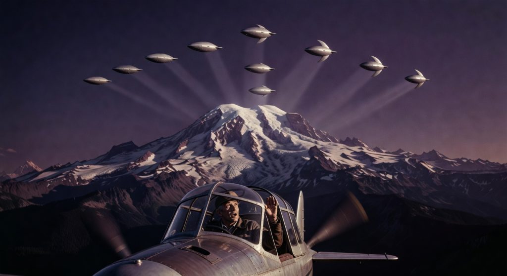 The Kenneth Arnold Sighting: The 1947 Encounter That Launched the Modern UFO Era
