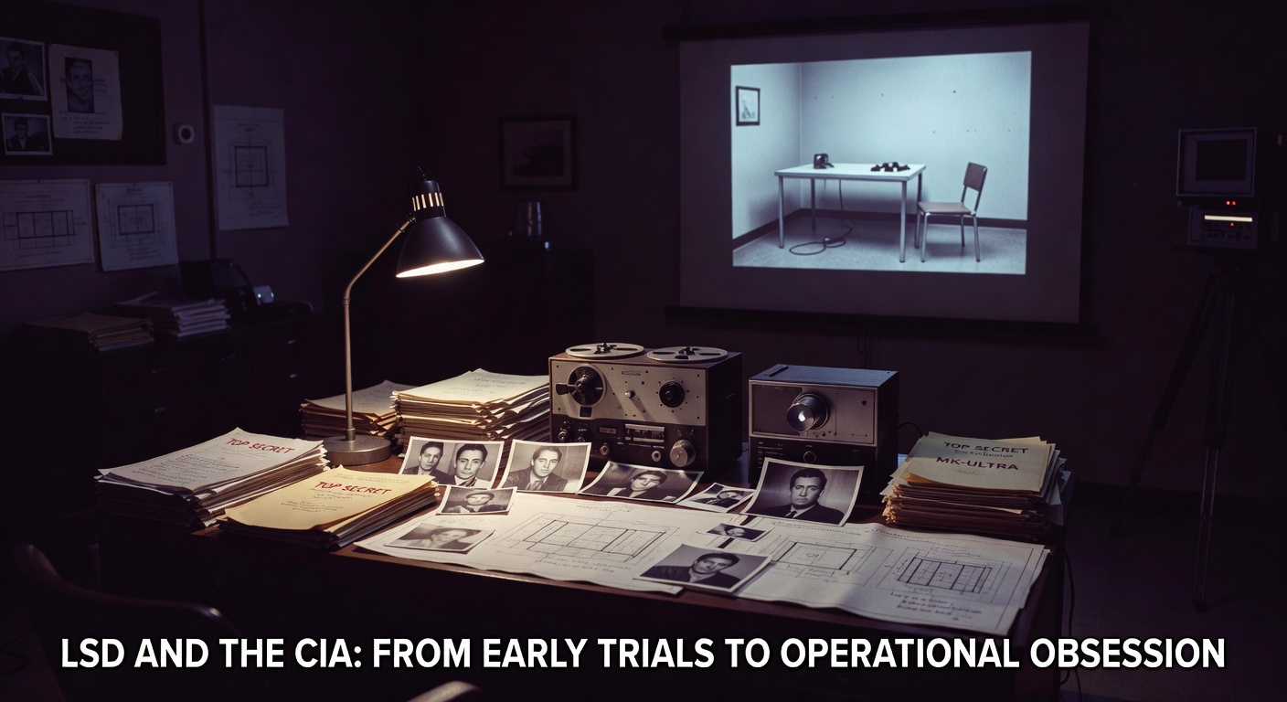LSD and the CIA: From Early Trials to Operational Obsession