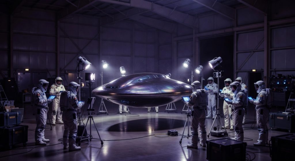 Reverse Engineering Alien Technology: Are We Flying Ships Not Built on Earth?