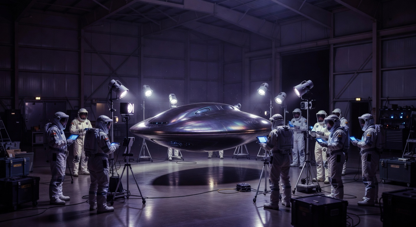 Reverse Engineering Alien Technology: Are We Flying Ships Not Built on Earth?