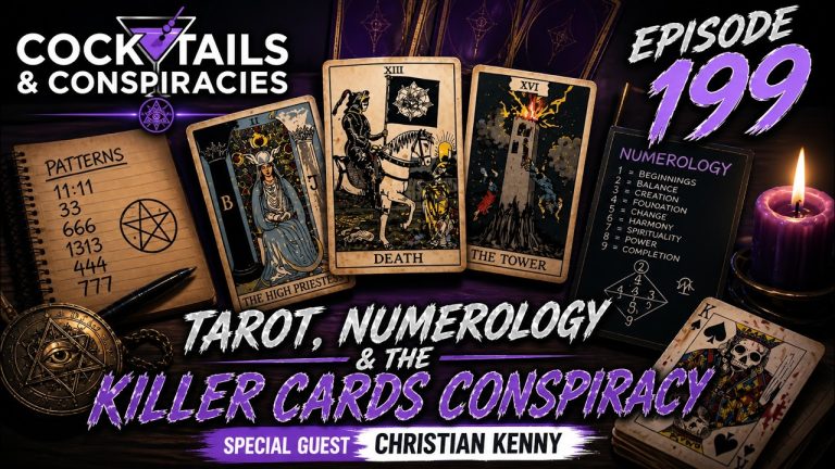 tarot, numerology & the killer cards conspiracy 🍸 ep. 199