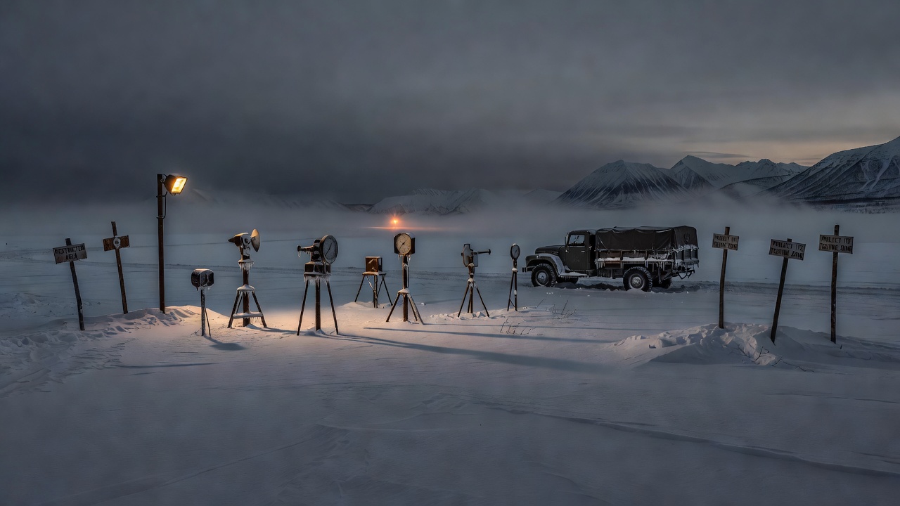 Remote Arctic Project 112 test range at Fort Greely, Alaska — ConspiracyRealist.com