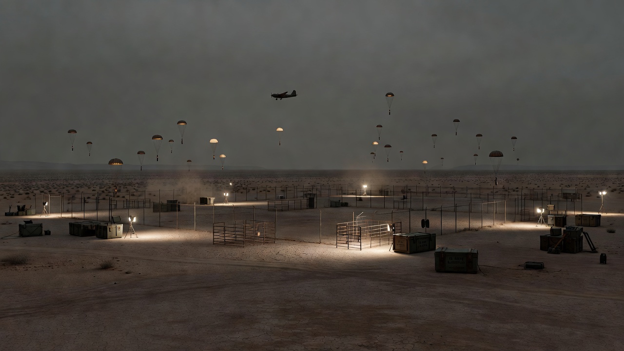 Cold War aircraft over Dugway Proving Ground evoking Operation Big Itch — ConspiracyRealist.com