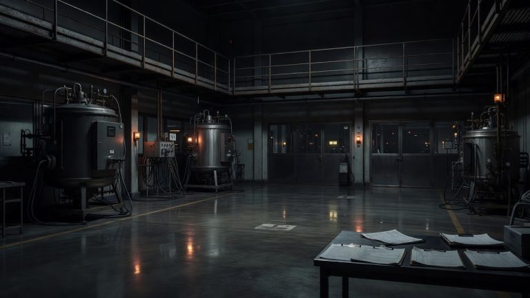 Industrial vaccine production hall for VEREX case studies — ConspiracyRealist.com