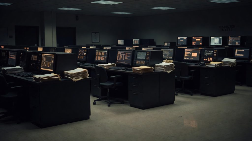 Dark federal operations room representing ATS-P access reviews — ConspiracyRealist.com