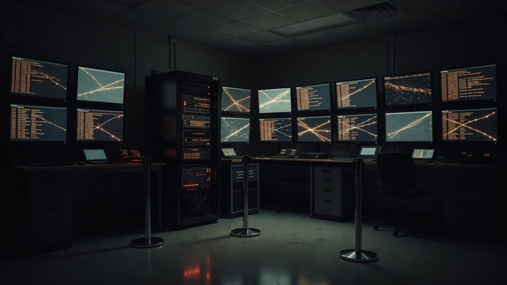 DHS Watchlist Service screening operations room — ConspiracyRealist.com